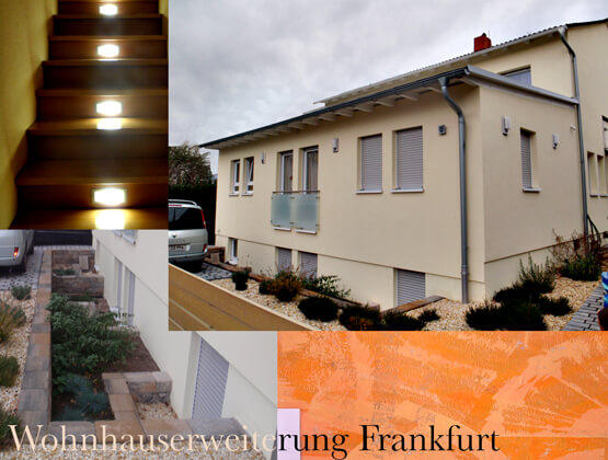 Wohnhausererweiterung Frankfurt